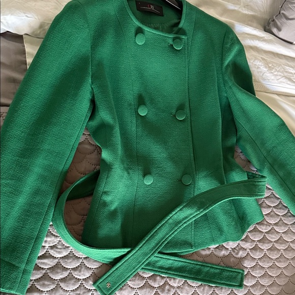 Carolina Herrera Green Women's Jacket - Picture 4 of 5